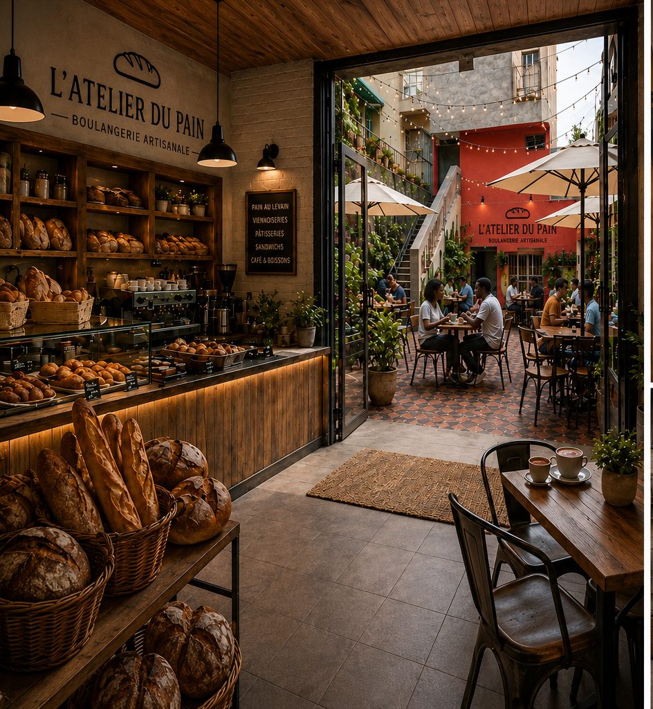 L'Atelier du Pain — boulangerie artisanale Sankora Food